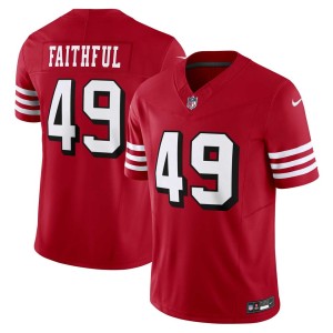 The Faithful San Francisco 49ers Nike Alternate Vapor F.U.S.E. Limited Jersey - Scarlet