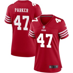 A.J. Parker San Francisco 49ers Nike Women's Game Jersey - Scarlet