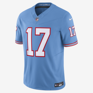 Ryan Tannehill Tennessee Titans Men's Nike Dri-FIT NFL Limited Football Jersey - Light Blue