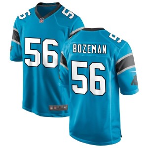Bradley Bozeman Carolina Panthers Nike Alternate Game Jersey - Blue