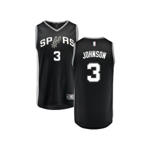 Keldon Johnson San Antonio Spurs Fanatics Branded Youth Fast Break Replica Jersey Black - Icon Edition