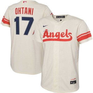 Infant Nike Shohei Ohtani White Los Angeles Angels 2022 City Connect Player Jersey