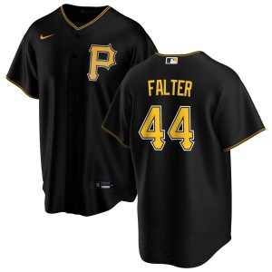 Bailey Falter Pittsburgh Pirates Nike Alternate Replica Jersey - Black