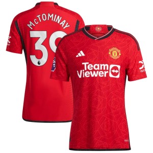 Scott McTominay Manchester United adidas 2023/24 Home Authentic Player Jersey - Red