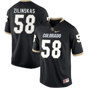 Hank Zilinskas Colorado Buffaloes Nike NIL Replica Football Jersey - Black