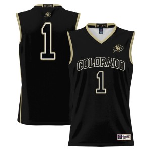 #1 Colorado Buffaloes ProSphere Youth Replica Basketball Jersey - Black