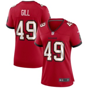 Cam Gill Tampa Bay Buccaneers Nike Women's Game Jersey - Red
