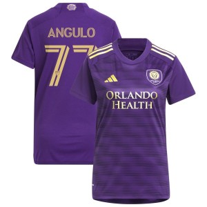 Ivan Angulo Orlando City SC adidas Women's 2023 The Wall Kit Replica Jersey - Purple