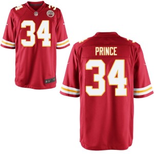 Deneric Prince Kansas City Chiefs Nike Youth Game Jersey - Red