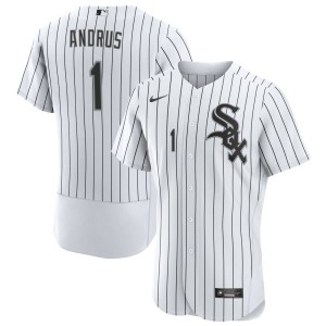 Elvis Andrus Chicago White Sox Nike Home Authentic Jersey - White
