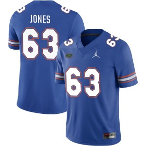 Caden Jones Florida Gators Jordan Brand NIL Replica Football Jersey - Royal