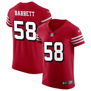Alex Barrett San Francisco 49ers Nike Alternate Vapor Elite Jersey - Scarlet