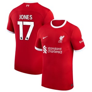 Curtis Jones  Liverpool Nike 2023/24 Home Replica Jersey - Red