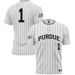 #1 Purdue Boilermakers ProSphere Youth Softball Jersey - White