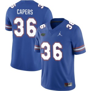 Bryce Capers Florida Gators Jordan Brand NIL Replica Football Jersey - Royal