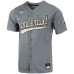 Vanderbilt Commodores Nike Replica Full-Button Baseball Jersey - Charcoal