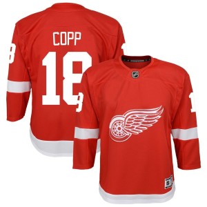 Andrew Copp Detroit Red Wings Youth Home Premier Jersey - Red
