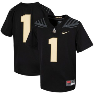 #1 Purdue Boilermakers Nike Youth Untouchable Football Jersey - Black