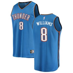 Jalen Williams Oklahoma City Thunder Fanatics Branded 2019/20 Fast Break Replica Jersey Blue - Icon Edition