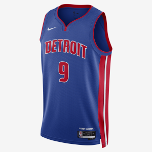 Detroit Pistons Icon Edition 2022/23 Nike Dri-FIT NBA Swingman Jersey - Rush Blue