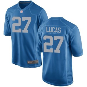 Chase Lucas Detroit Lions Nike Throwback Game Jersey - Blue