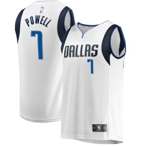 Dallas Mavericks Fanatics Branded Fast Break Player Jersey - Icon Edition - White