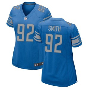 Chris Smith Detroit Lions Nike Women's Game Jersey - Blue