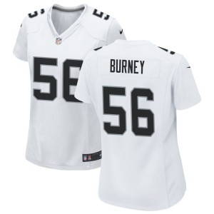 Amari Burney Las Vegas Raiders Nike Women's Game Jersey - White