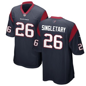 Devin Singletary Houston Texans Nike Game Jersey - Navy