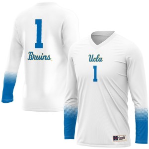 #1 UCLA Bruins ProSphere Unisex Women's Volleyball Jersey - White