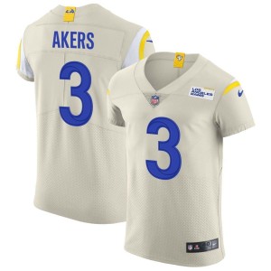 Cam Akers Los Angeles Rams Nike Vapor Elite Jersey - Bone