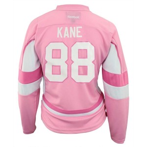 Youth Girls Patrick Kane Chicago Blackhawks Pink Replica Player Jersey