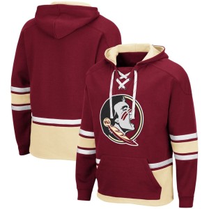 Florida State Seminoles Colosseum Lace Up 3.0 Pullover Hoodie - Garnet