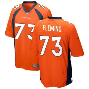 Cam Fleming Denver Broncos Nike Game Jersey - Orange
