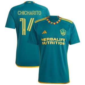 Javier Hernandez Chicharito LA Galaxy adidas 2023 LA Kit Replica Jersey - Green