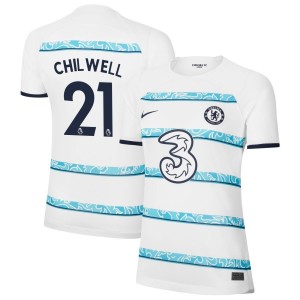 Ben Chilwell Chelsea Nike Women's 2022/23 Away Breathe Stadium Replica Jersey - White