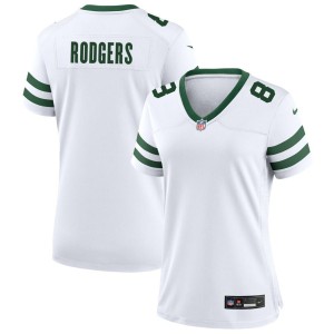Aaron Rodgers New York Jets Nike Women's Legacy Game Jersey - White