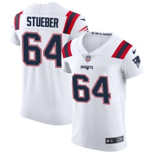 Andrew Stueber New England Patriots Nike Vapor Elite Jersey - White