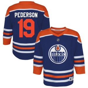 Lane Pederson Edmonton Oilers Youth Home Replica Jersey - Royal