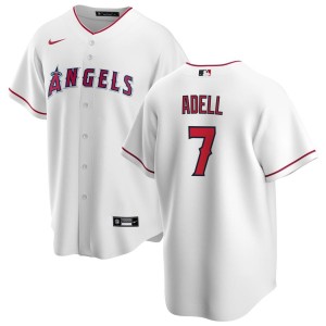 Jo Adell Los Angeles Angels Nike Home Replica Jersey - White
