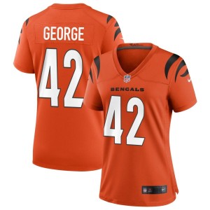 Allan George Cincinnati Bengals Nike Women's Alternate Game Jersey - Orange