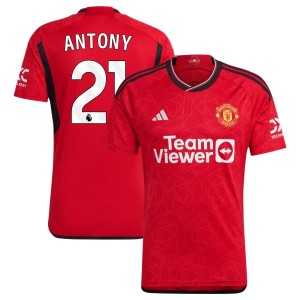 Antony Antony  Manchester United adidas 2023/24 Home Replica Jersey - Red