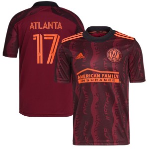 Atlanta Supporters Atlanta United FC adidas Youth 2021 Unity Replica Player Jersey - Maroon