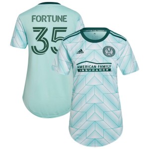 Ajani Fortune Atlanta United FC adidas Women's 2022 The Forest Kit Replica Jersey - Mint
