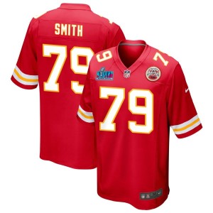 Donovan Smith Kansas City Chiefs Nike Super Bowl LVII Game Jersey - Red