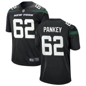 Adam Pankey New York Jets Nike Alternate Game Jersey - Stealth Black